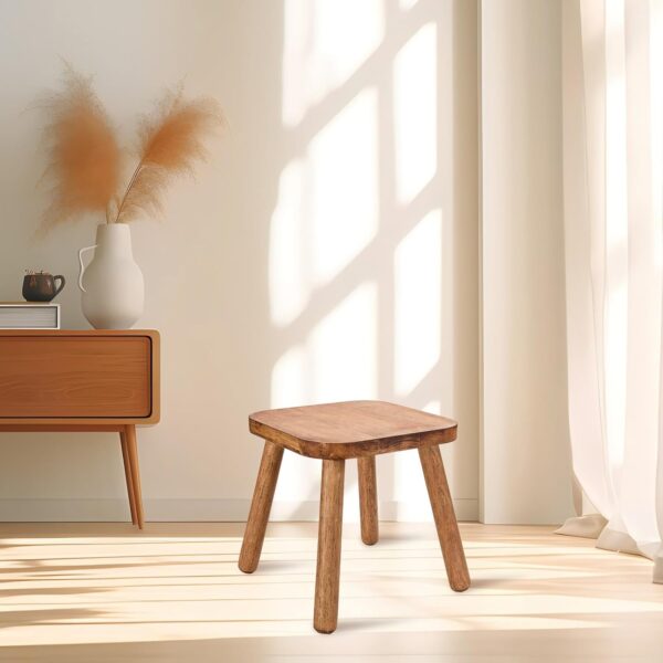 CARTADEN Wooden Foldable Seating Stool - Image 6