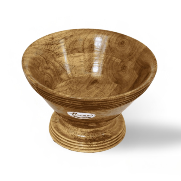 CARTADEN Wooden Bowl 6x4 inches Hand Carved (Design 2) - Image 5